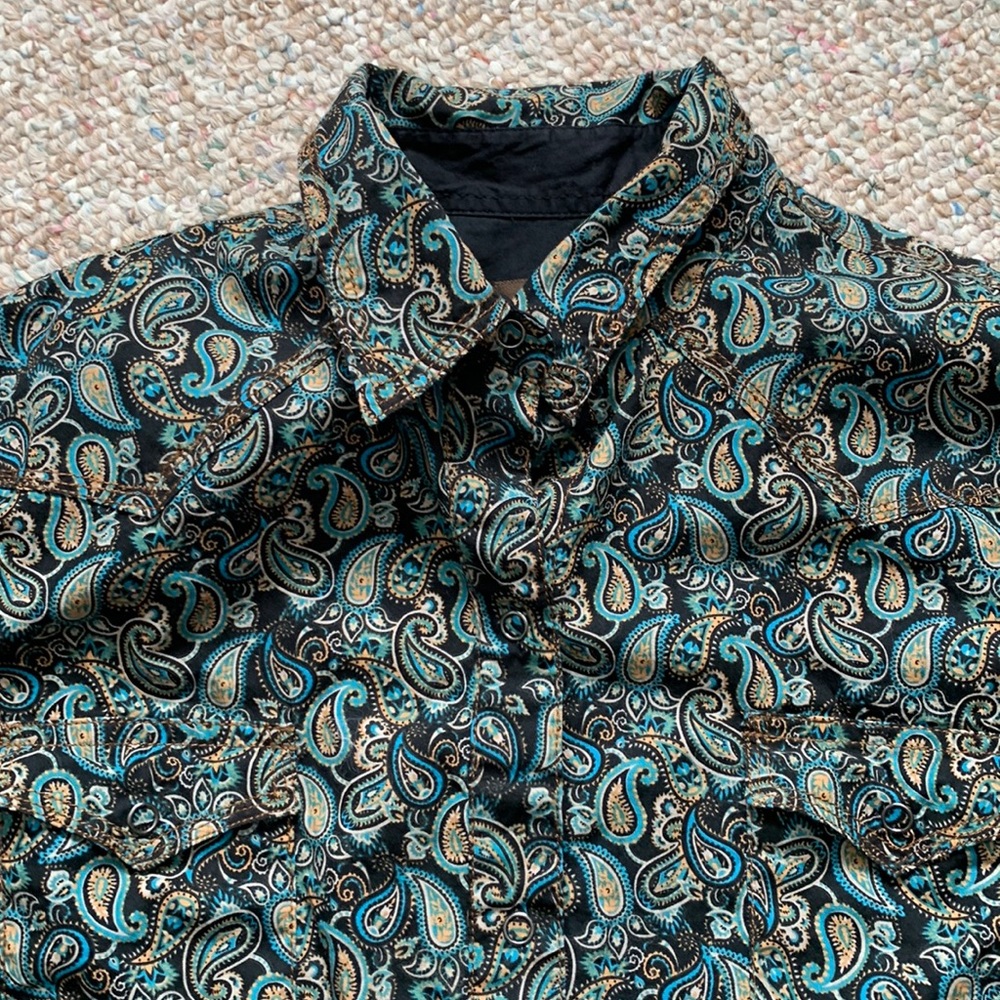 Roper Paisley Cowgirl Shirt.  Large